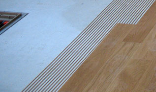 Parkett im Detail