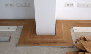 Parkett im Detail