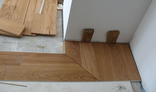 Parkett im Detail