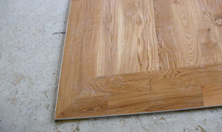 Parkett im Detail