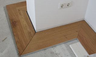 Parkett im Detail