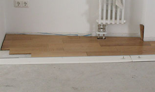Parkett im Detail