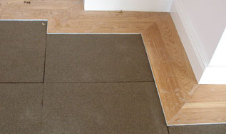 Parkett im Detail